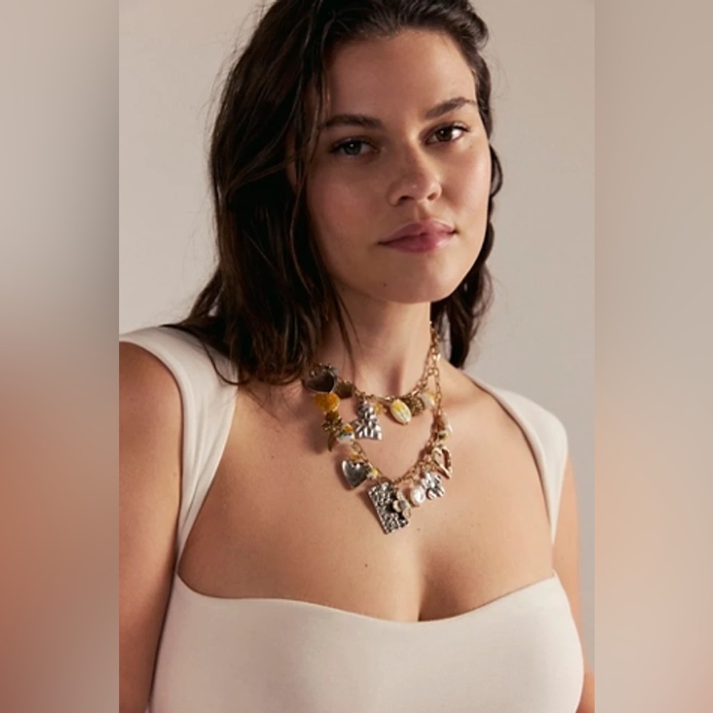 Free People Maxamillion Charm Necklace - Picture 4 of 7